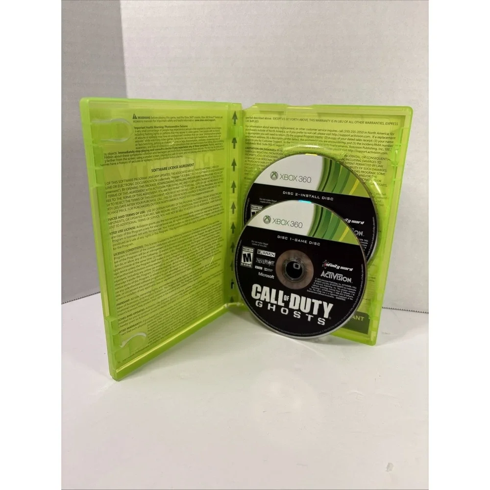 Call of Duty: Ghosts (Xbox 360, 2013) Game Disc Only Tested